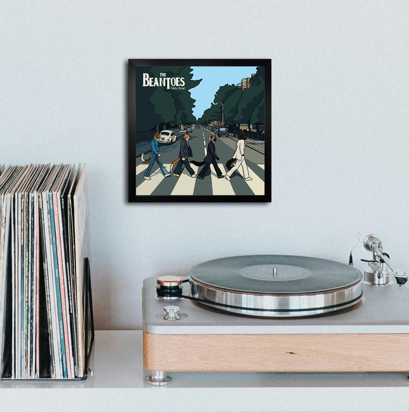 The Beantoes Tabby Road Unframed Prints