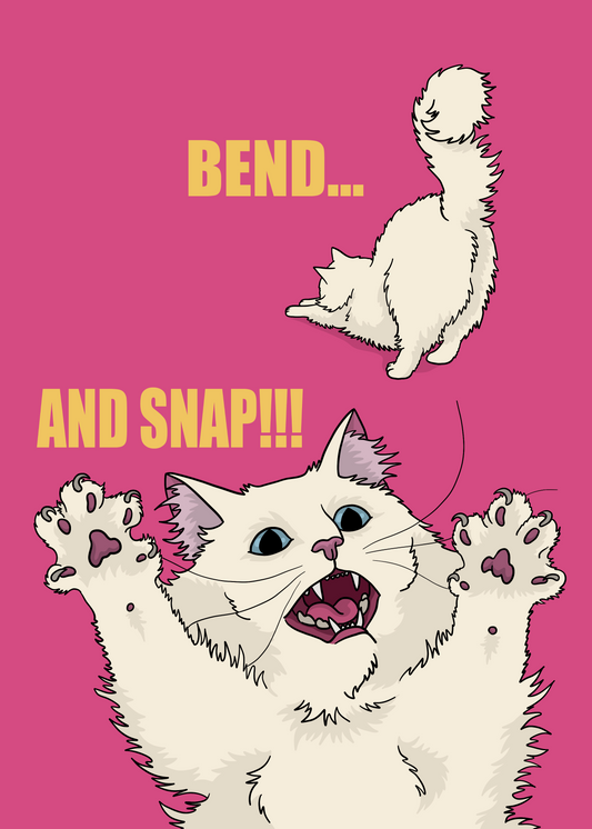 Bend and Snap Unframed Print