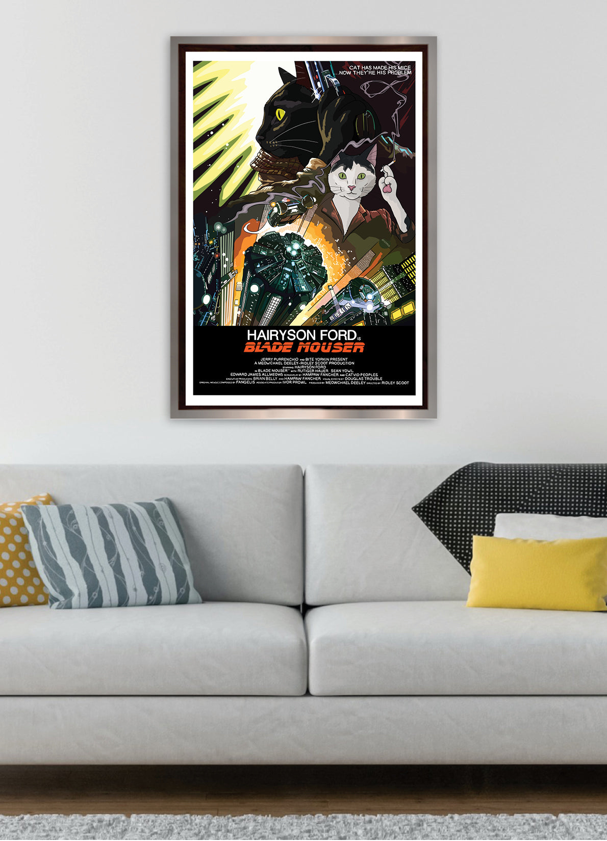 Blade Mouser Unframed Print