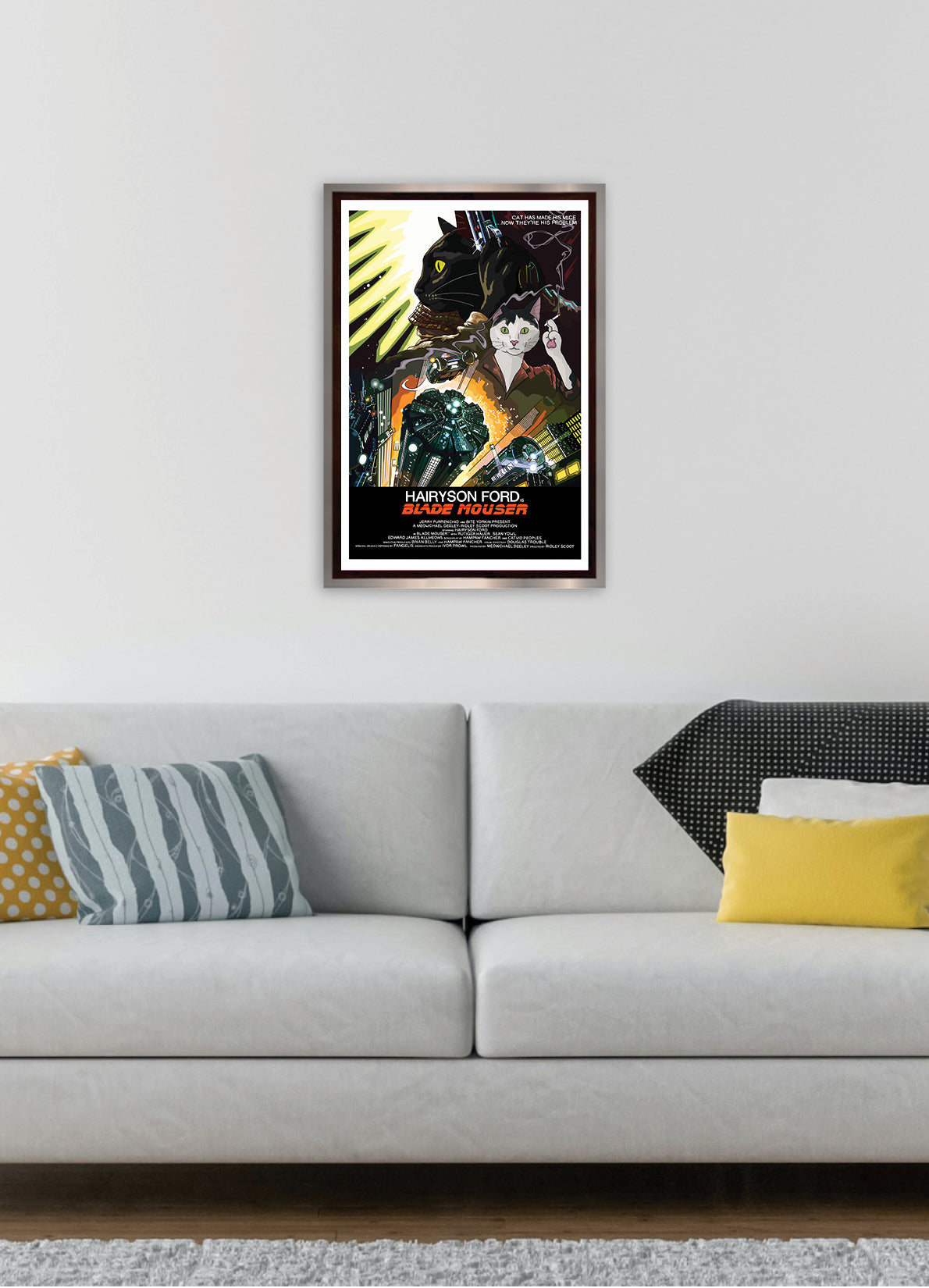 Blade Mouser Unframed Print
