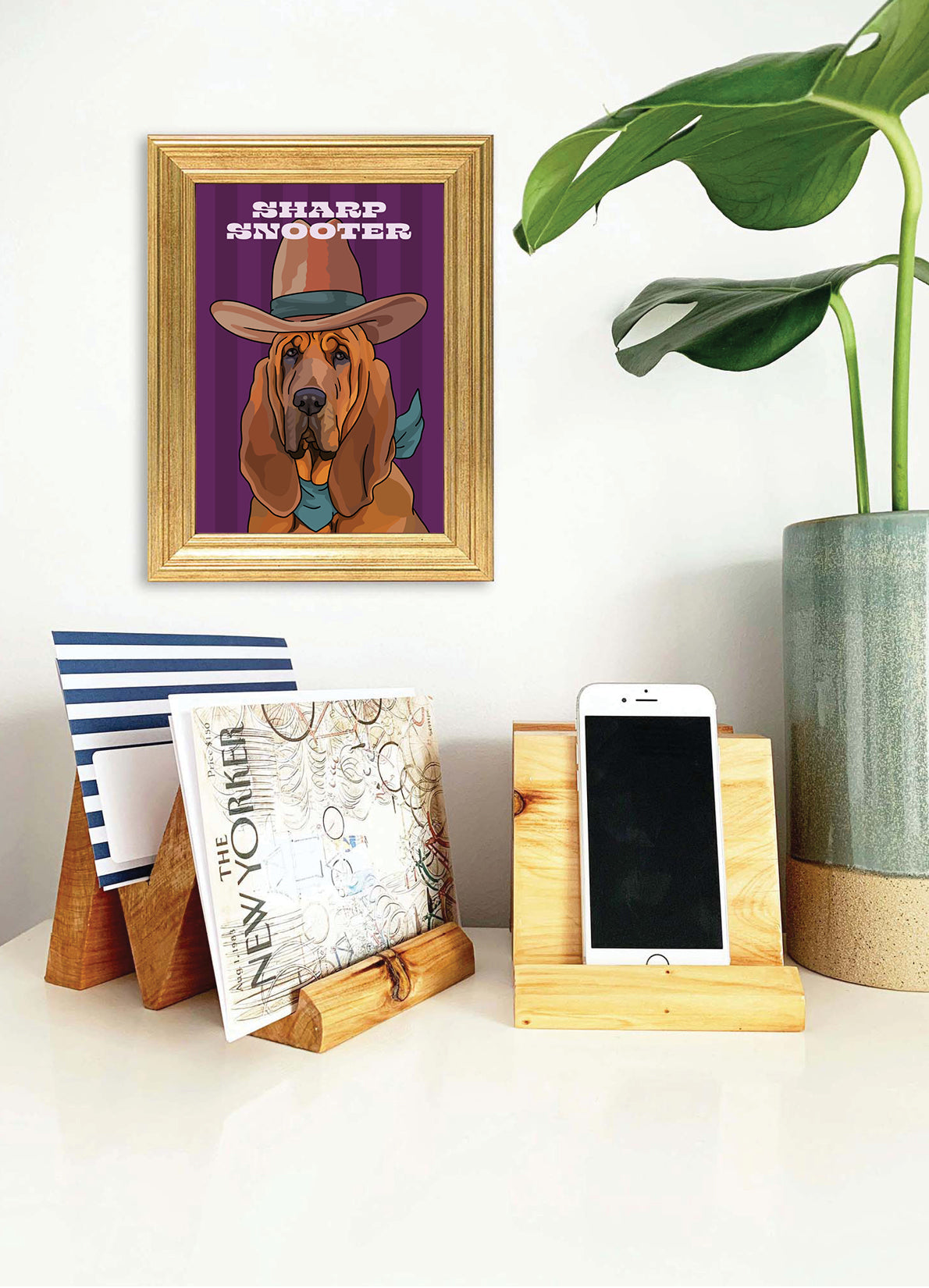 Sharp Snooter (Border Collie) Unframed Print