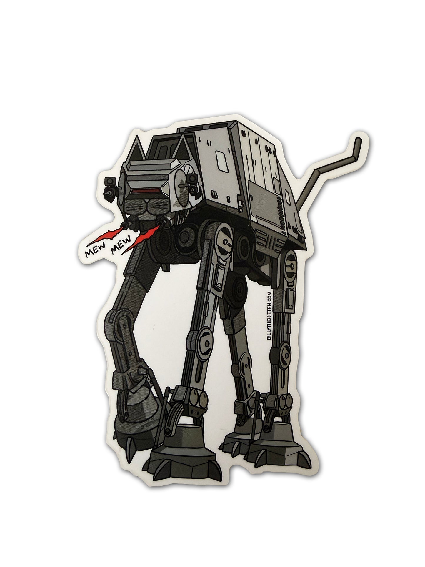 CAT-CAT 4" Vinyl Sticker