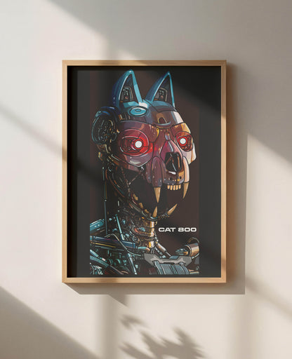 CAT 800 Unframed Print