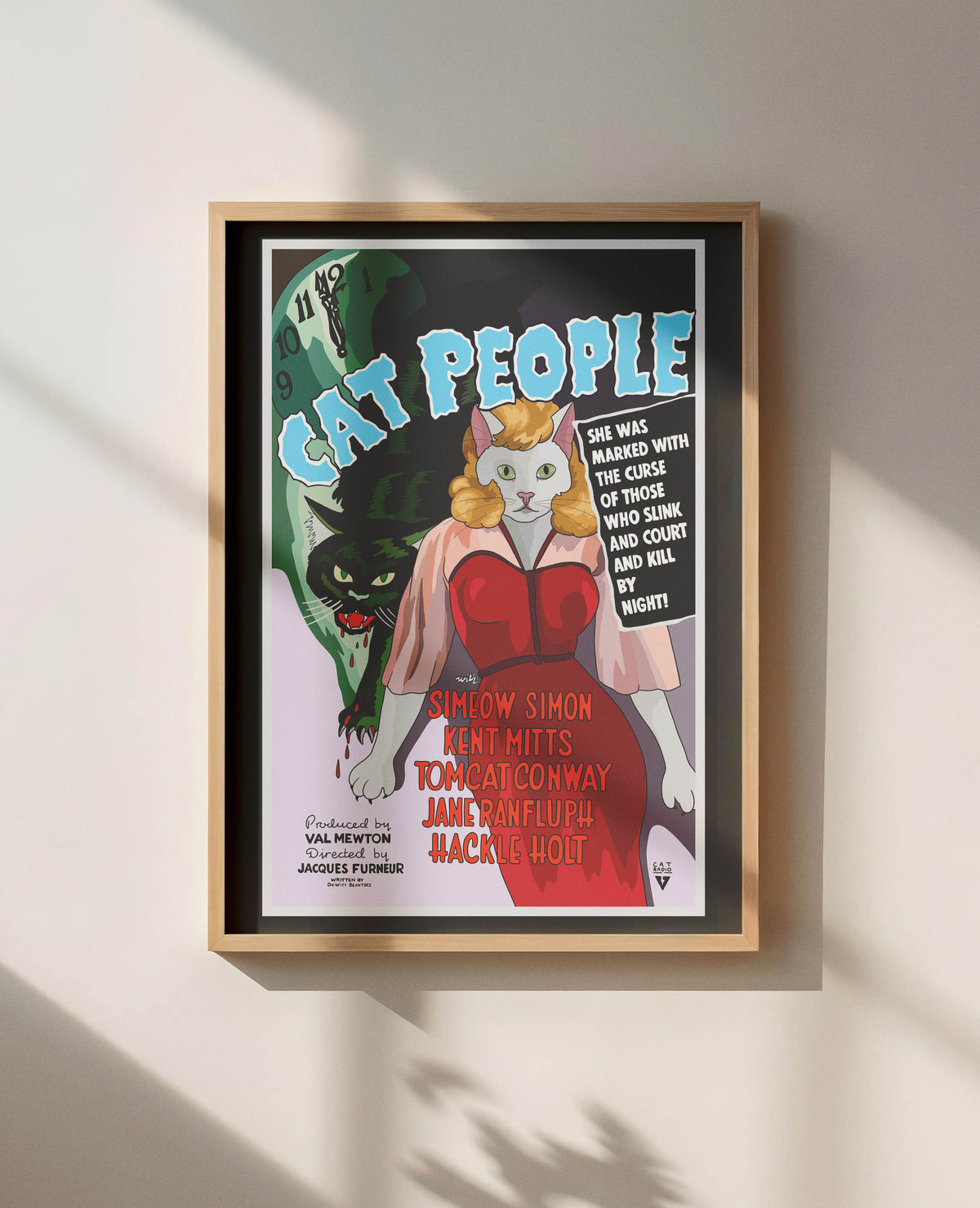 Cat People Unframed Print
