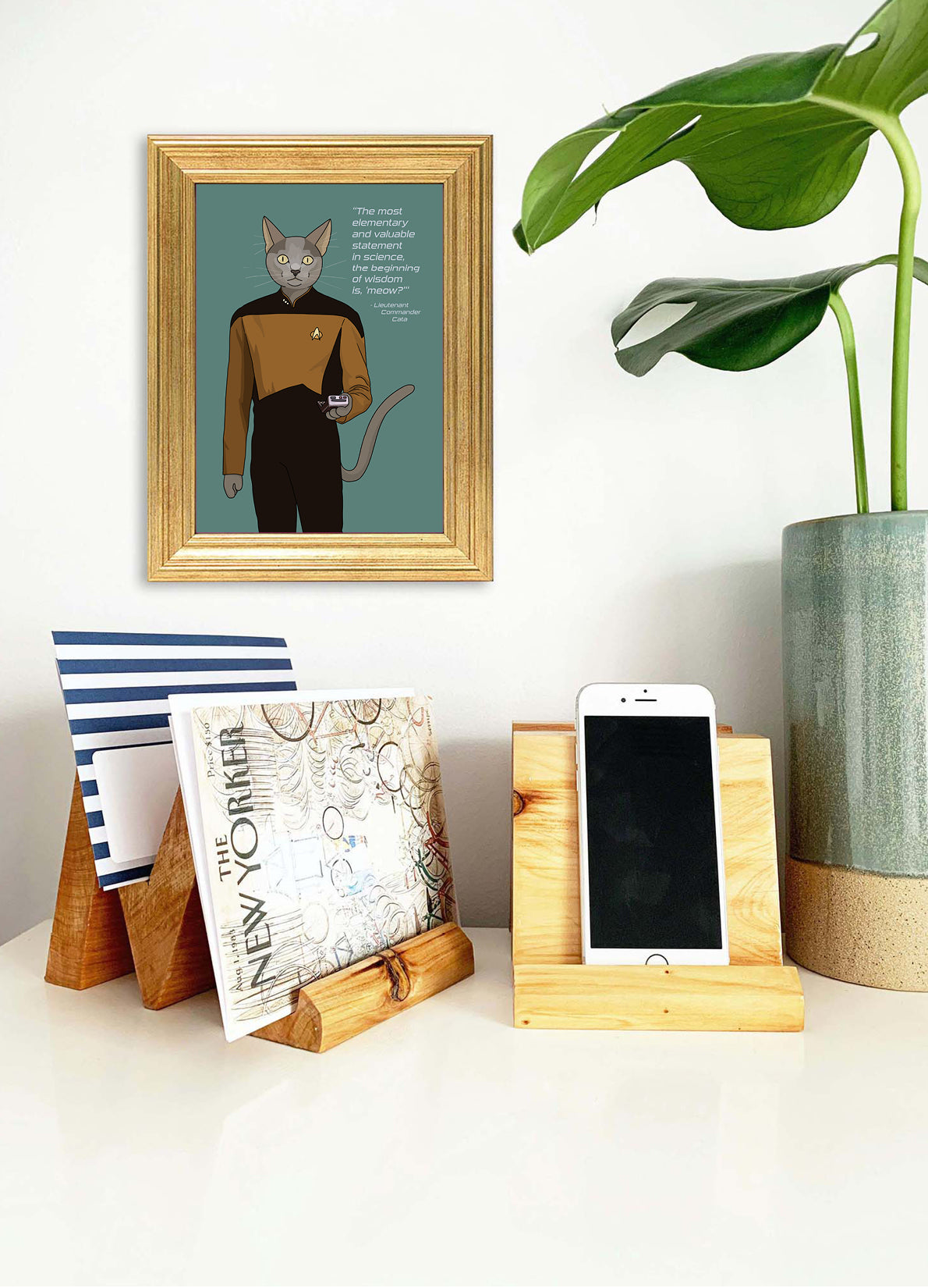 Lt Commander Cata Unframed Print