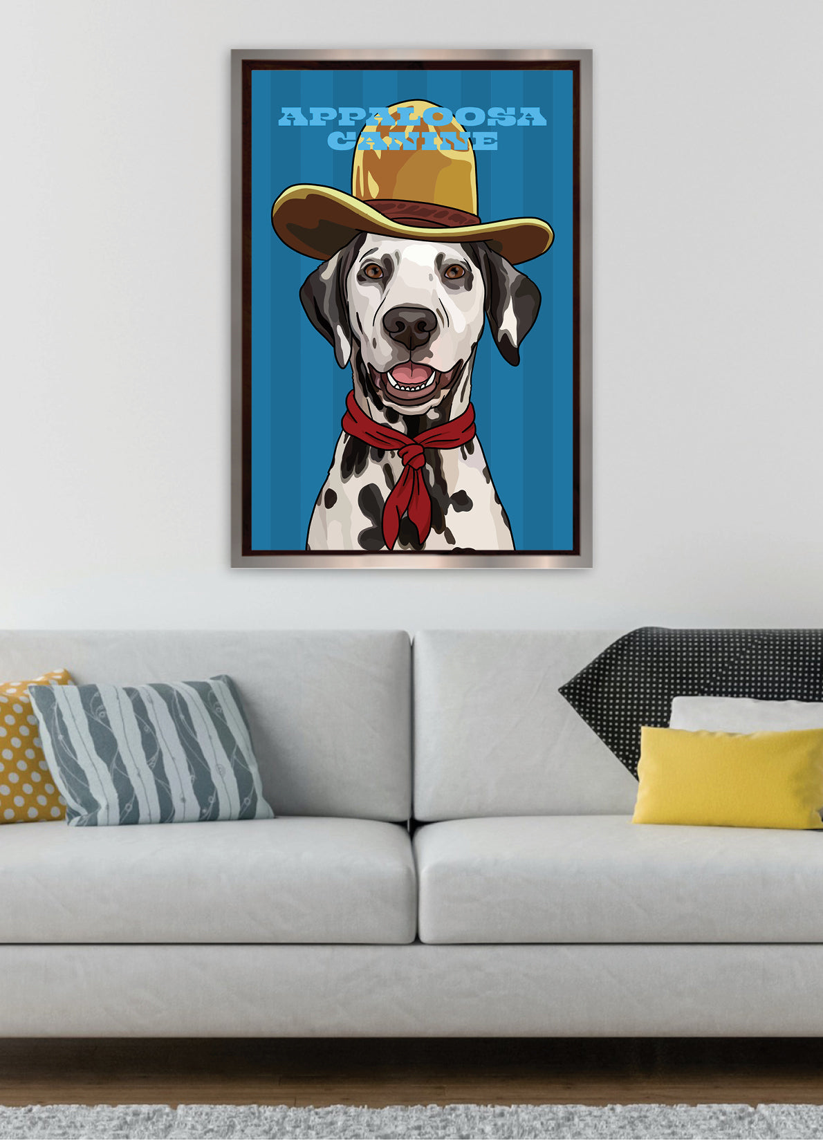 Appaloosa Canine (Dalmatian) Unframed Print