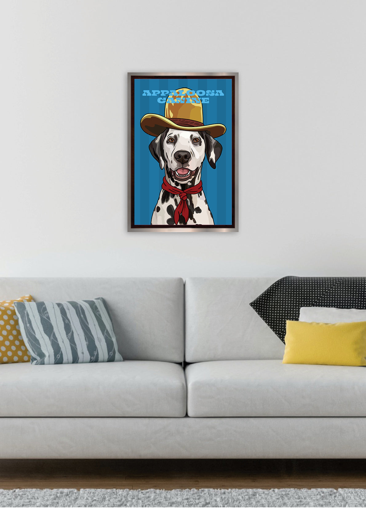 Appaloosa Canine (Dalmatian) Unframed Print