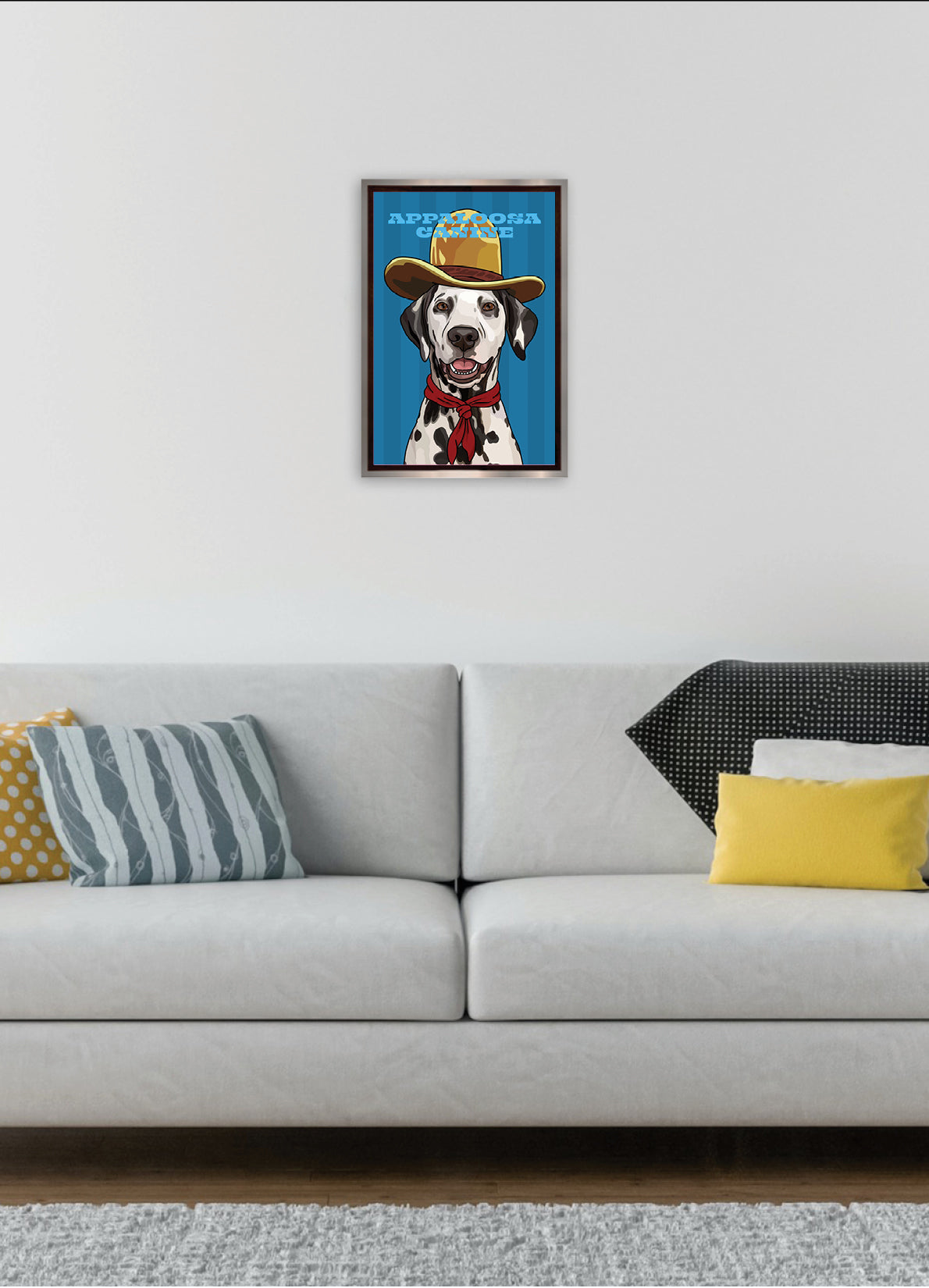 Appaloosa Canine (Dalmatian) Unframed Print