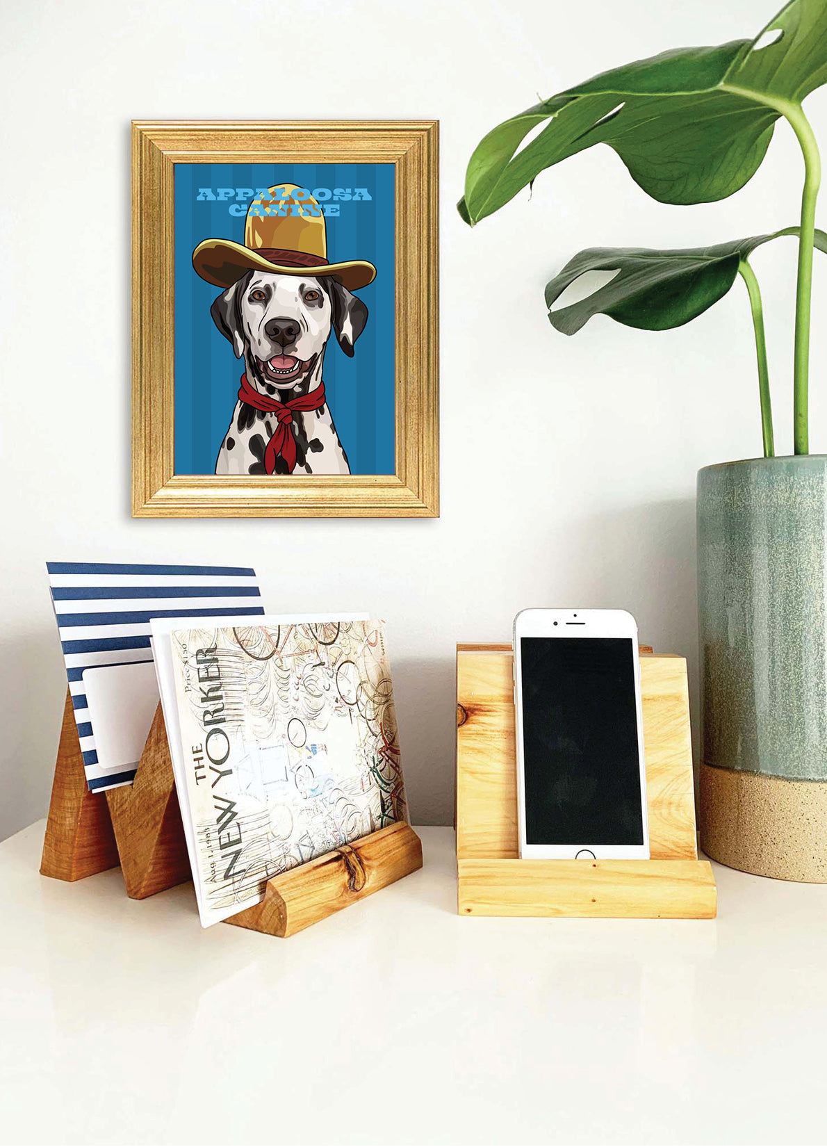 Appaloosa Canine (Dalmatian) Unframed Print