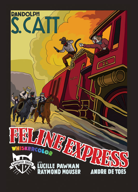 Feline Express Unframed Print
