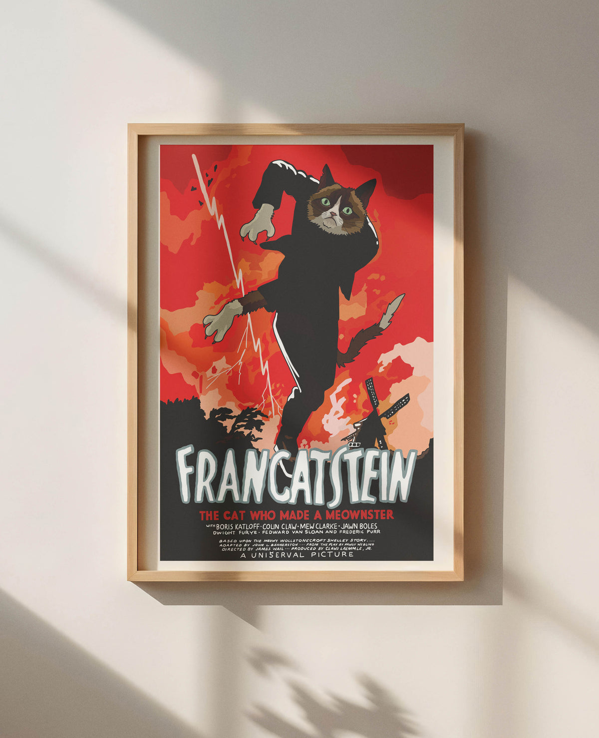 Francatstein Unframed Print