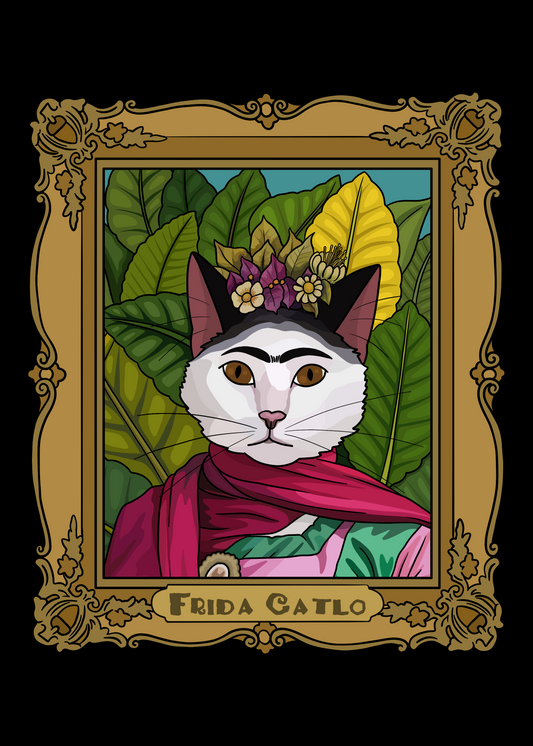 Frida Catlo Unframed Print