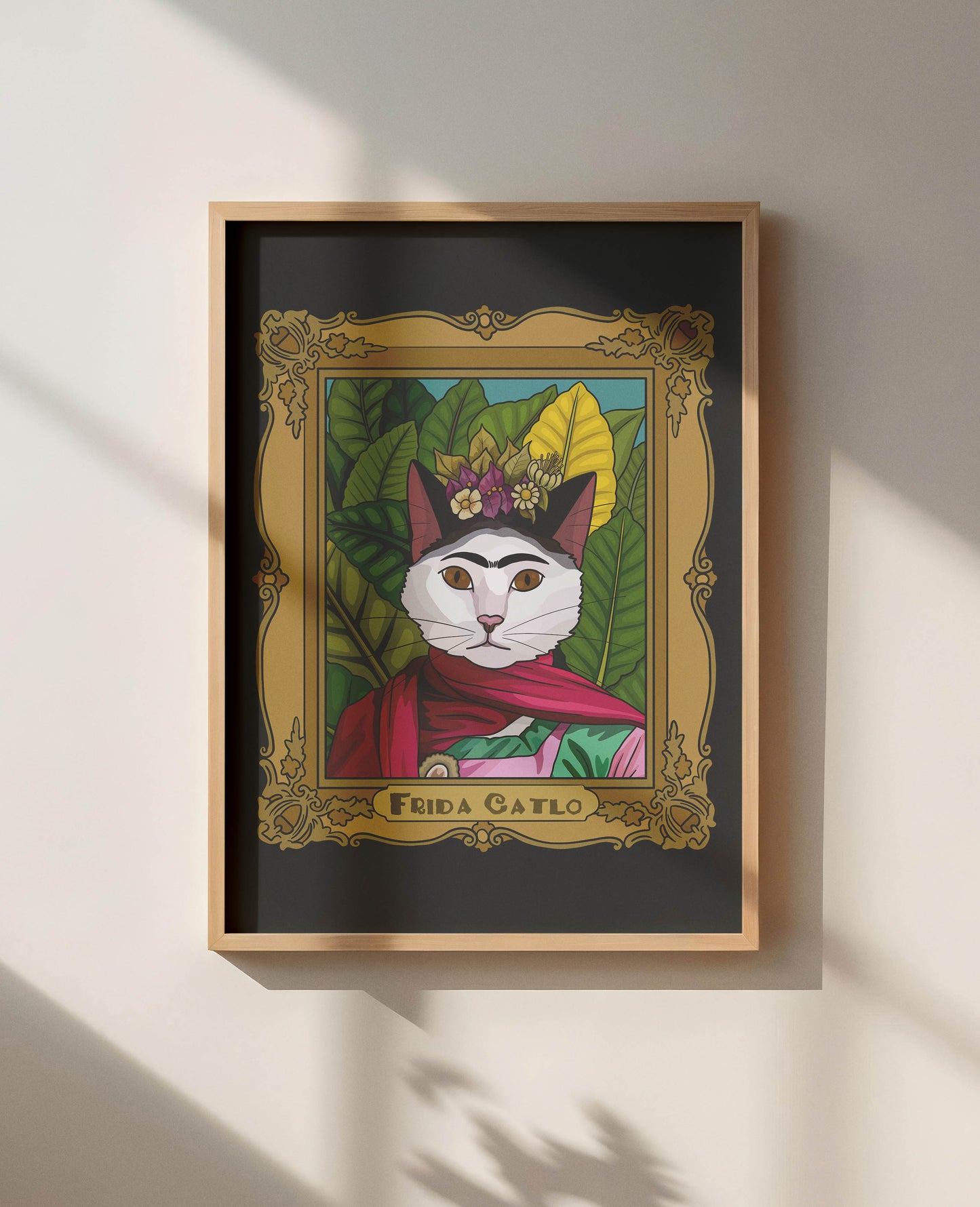 Frida Catlo Unframed Print