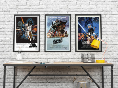 Fur Wars The Empurr Strikes Back Unframed Print