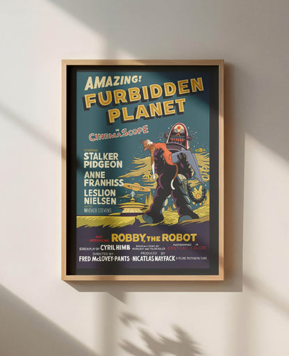 Furbidden Plane Unframed Print