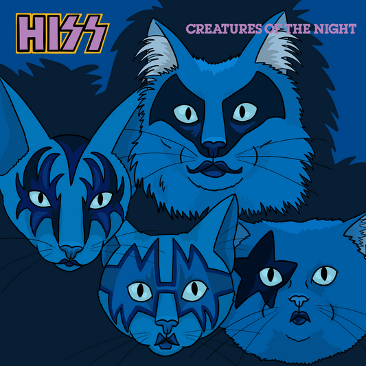 Hiss Creatures of the Night Unframed Print