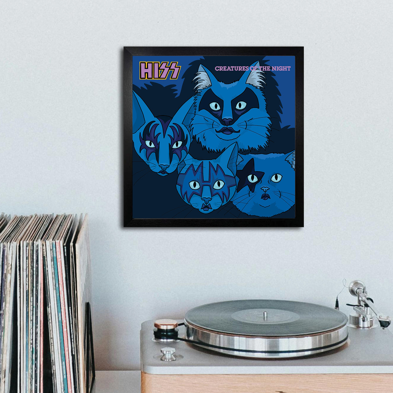 Hiss Creatures of the Night Unframed Print