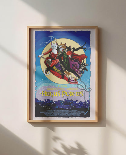 Hug Us Poke Us Unframed Print