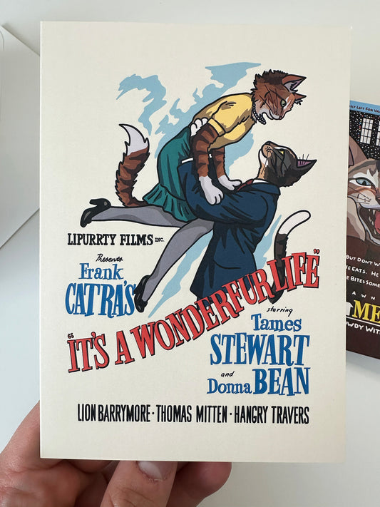 It's a Wonderfur Life Christmas Card