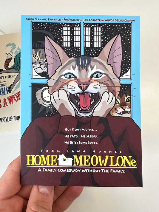 Home Meowlone Christmas Card