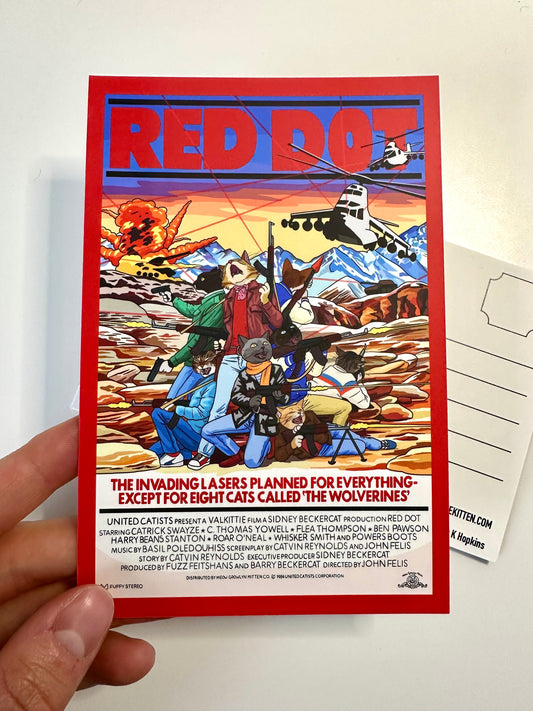 Red Dot Postcard