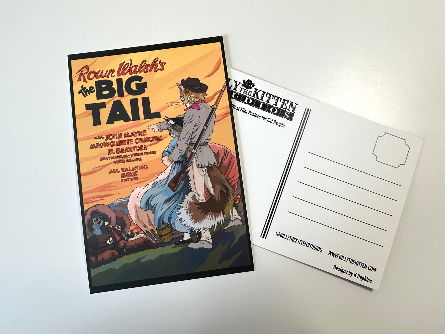 The Big Tail Postcard