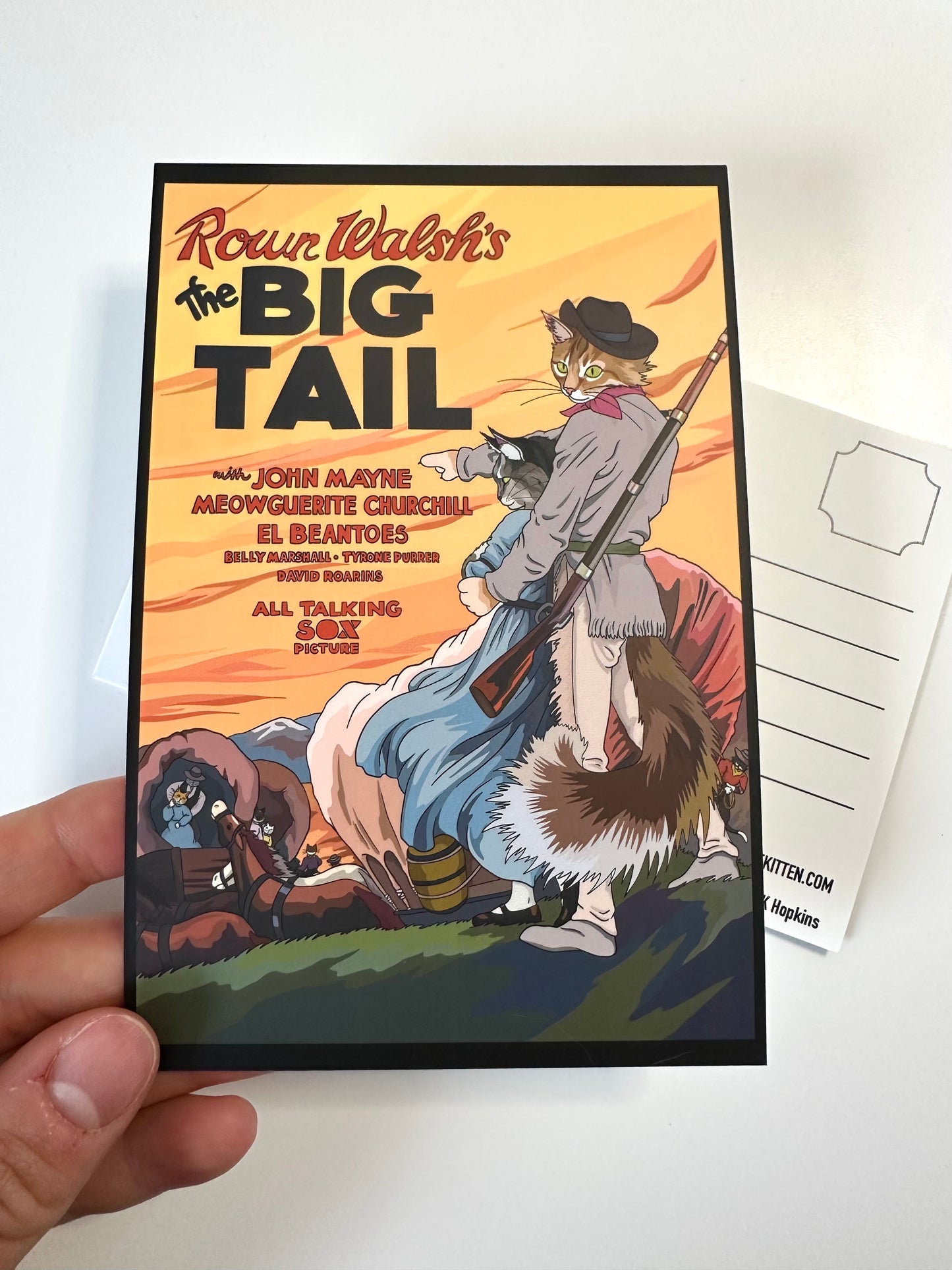 The Big Tail Postcard