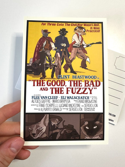 The Good, the Bad and the Fuzzy Postcard