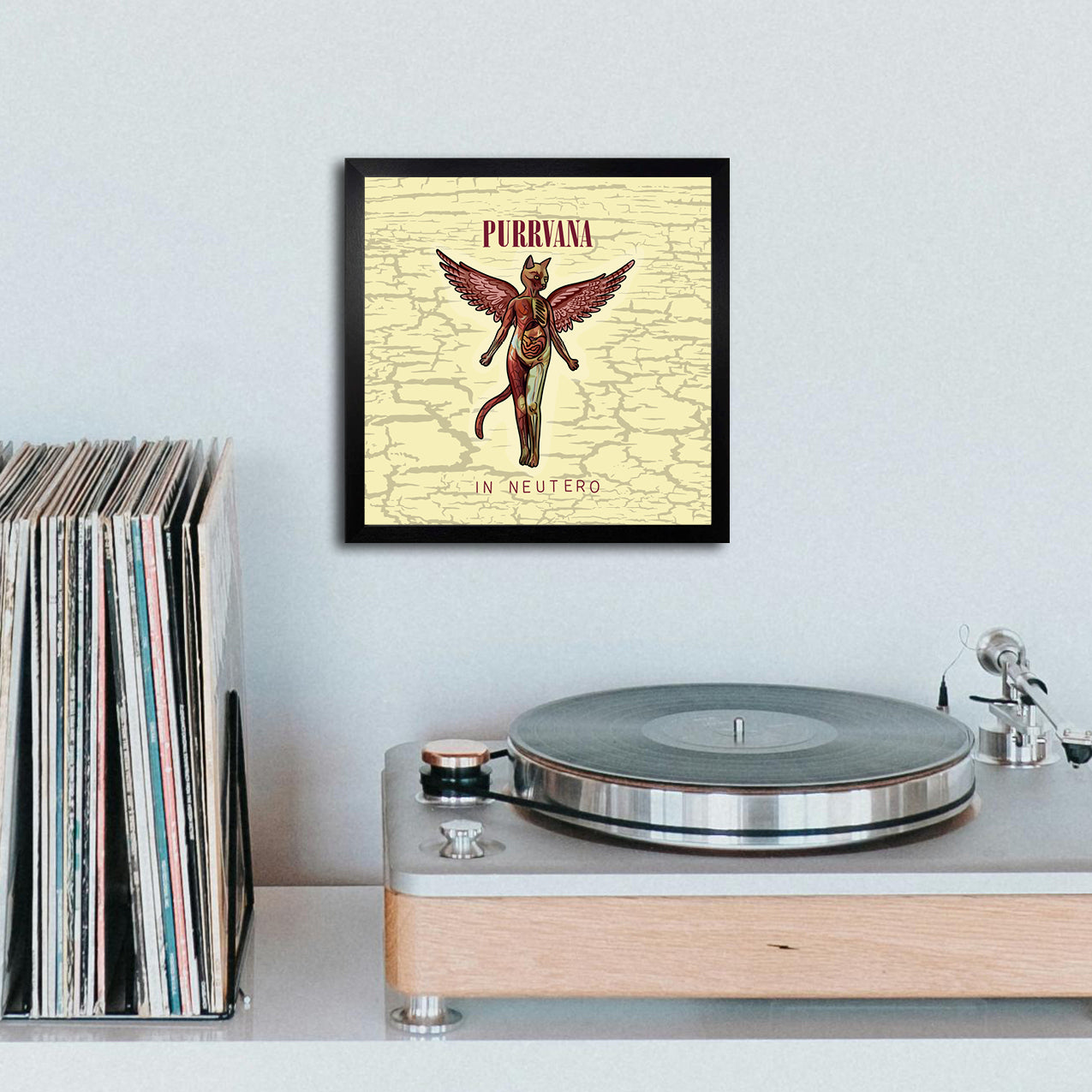 Purrvana In Neutero Unframed Print