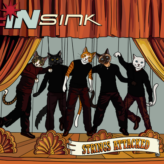 InSink Strings Attacked Unframed Print