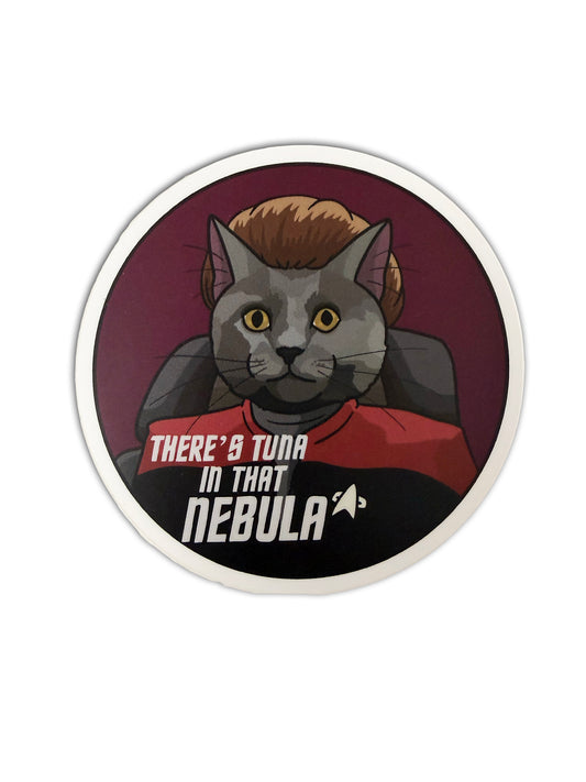 Janeplay Tuna Nebula 3" Vinyl Sticker