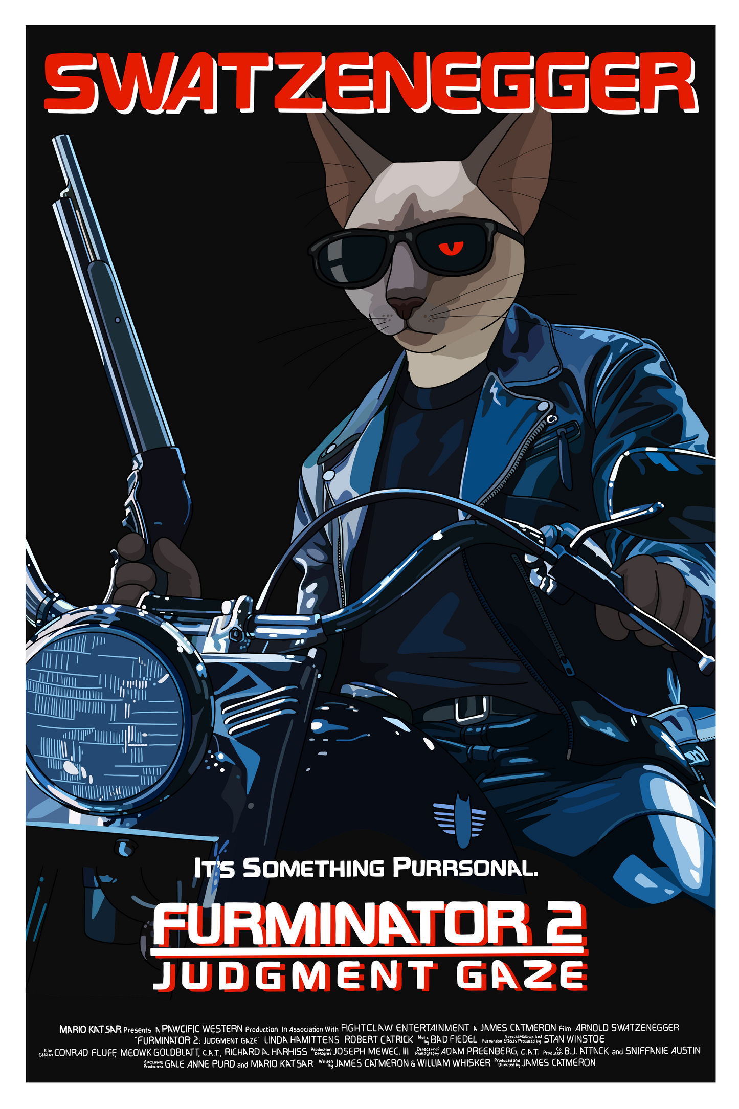 Furminator 2 Judgment Gaze Unframed Print