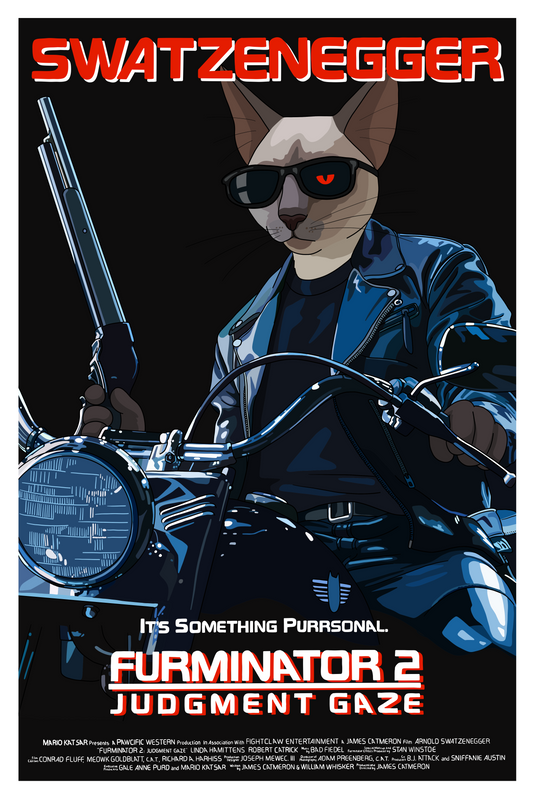 Furminator 2 Judgment Gaze Unframed Print