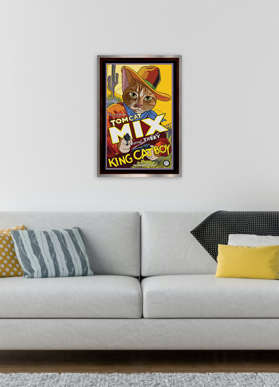 King Cat Boy Unframed Print