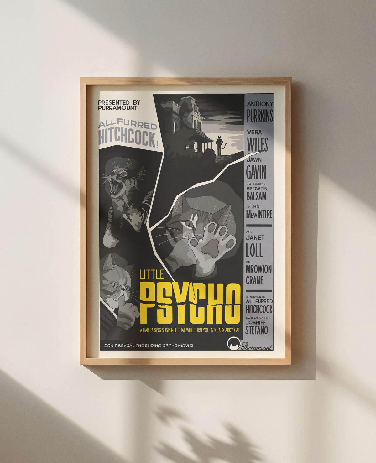 Little Psycho Unframed Print