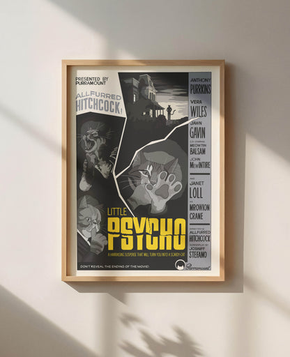 Little Psycho Unframed Print