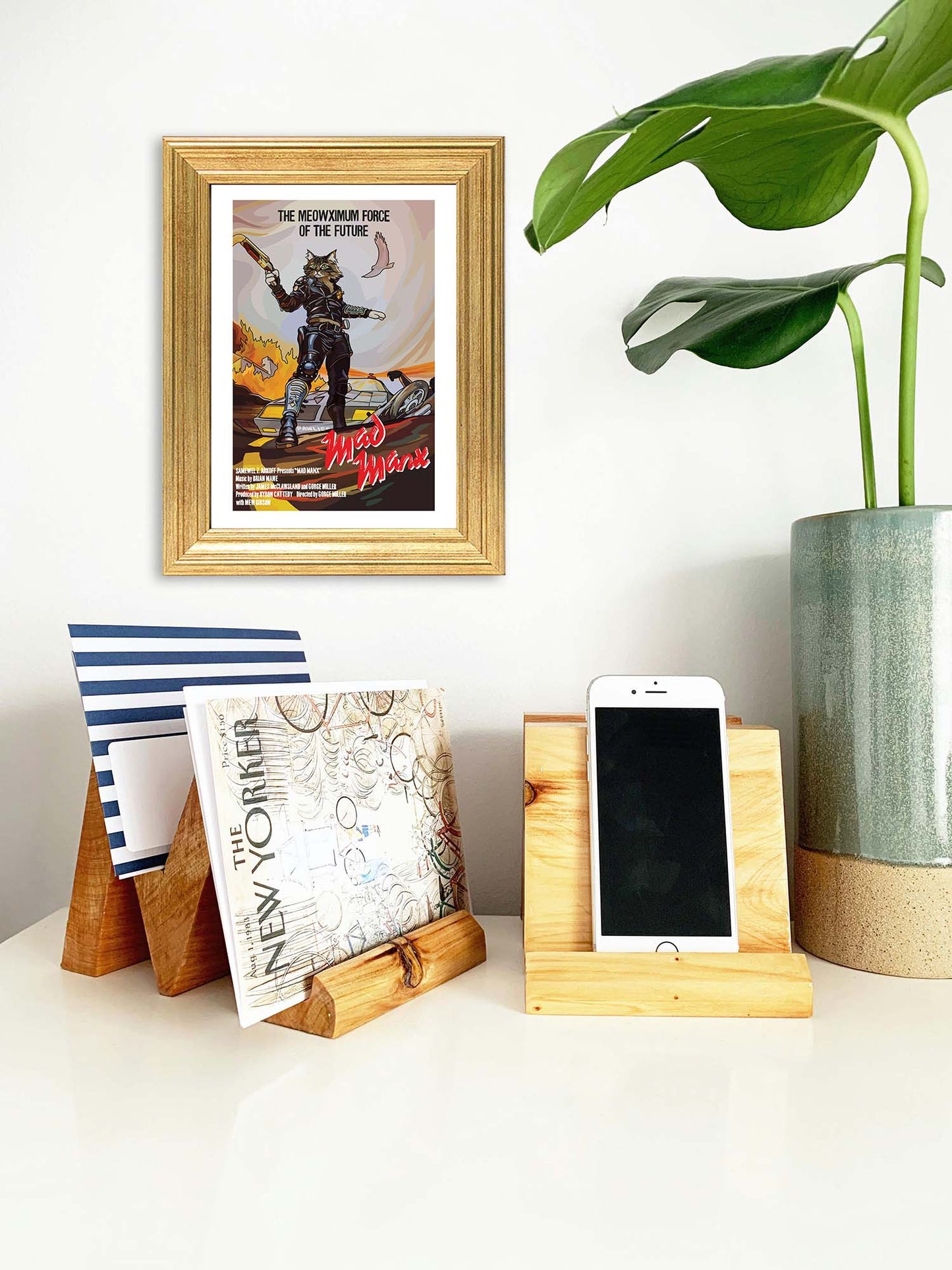 Mad Manx Unframed Print