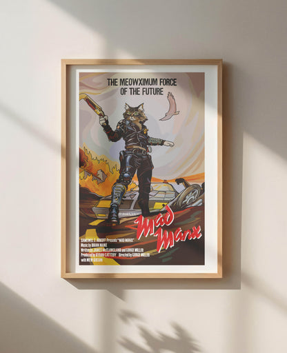 Mad Manx Unframed Print
