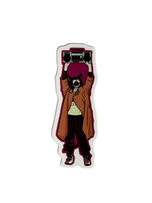 Meow Anything Vinyl Sticker