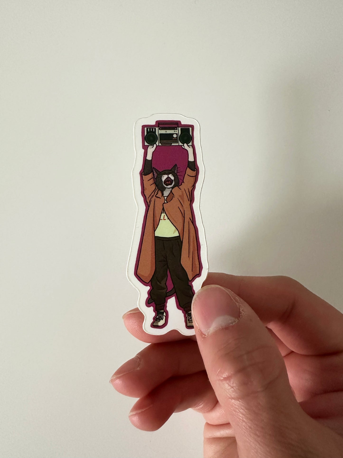 Meow Anything Vinyl Sticker
