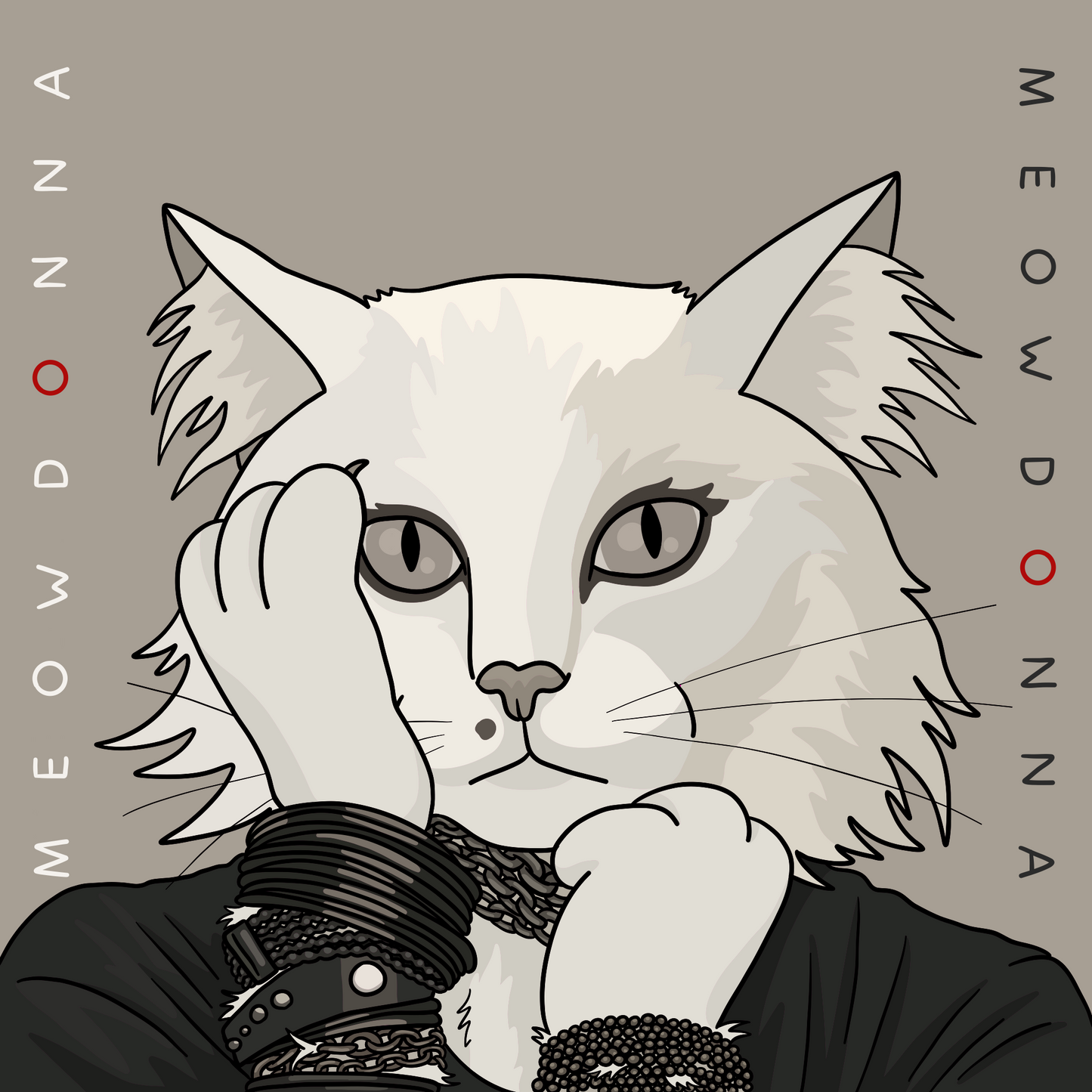 Meowdonna Unframed Print
