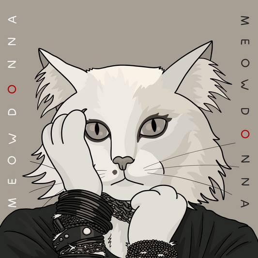 Meowdonna Unframed Print