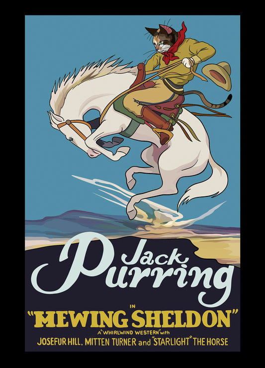 Mewing Sheldon Unframed Print