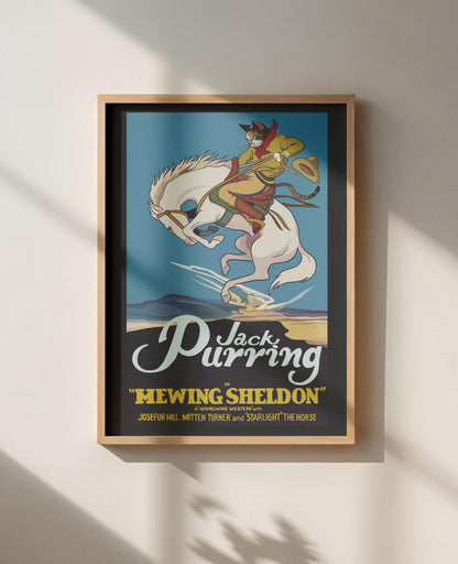 Mewing Sheldon Unframed Print