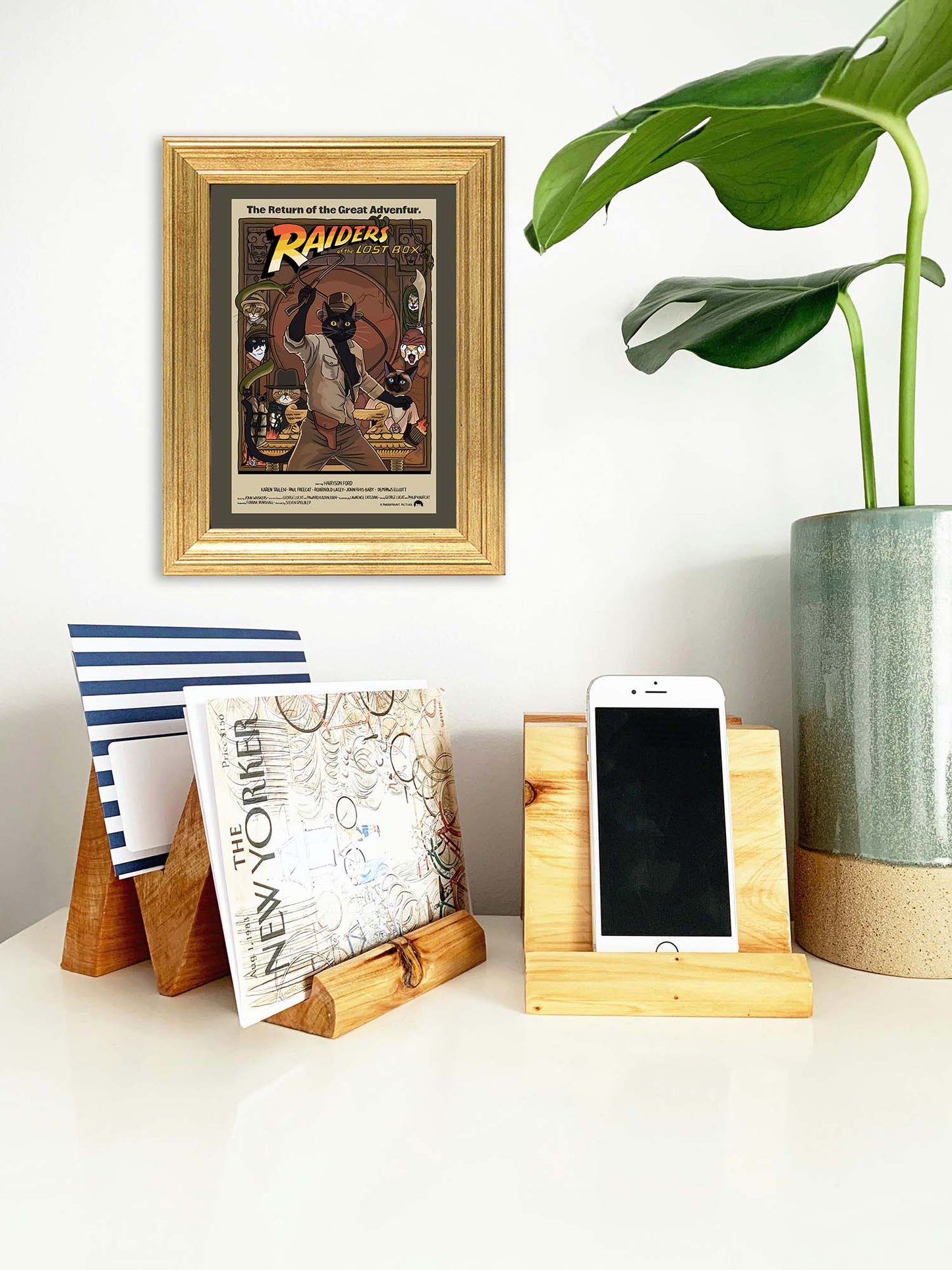 Raiders of the Lost Box Unframed Print