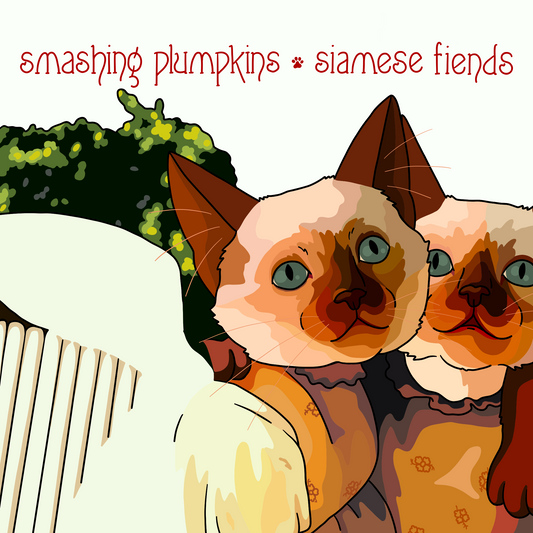 Smashing Plumpkins Siamese Fiends Unframed Print