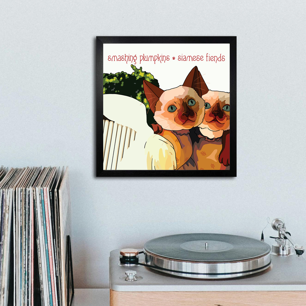 Smashing Plumpkins Siamese Fiends Unframed Print