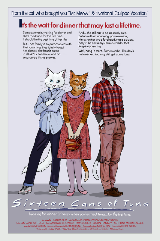 Sixteen Cans of Tuna Unframed Print