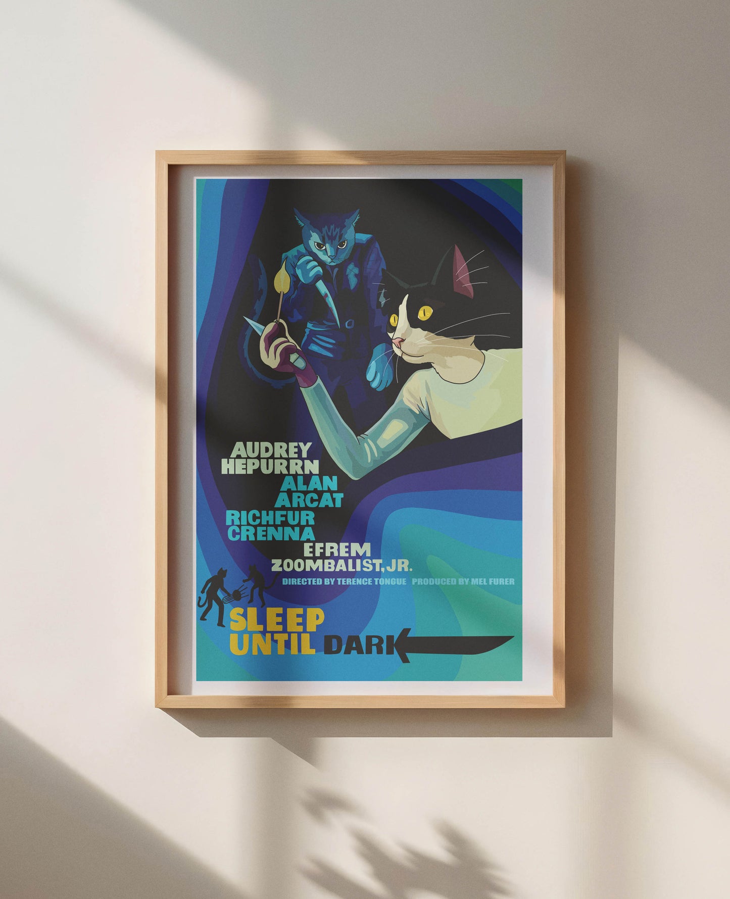 Sleep Until Dark Unframed Print