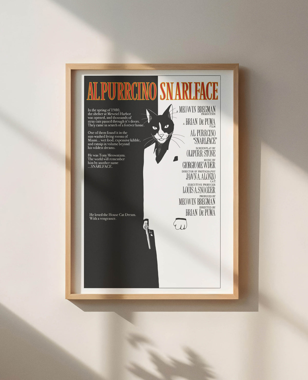 Snarlface Unframed Print
